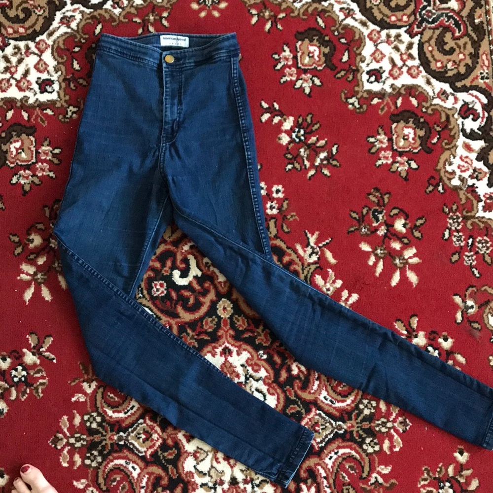American Apparel High Waisted “Easy Jean”